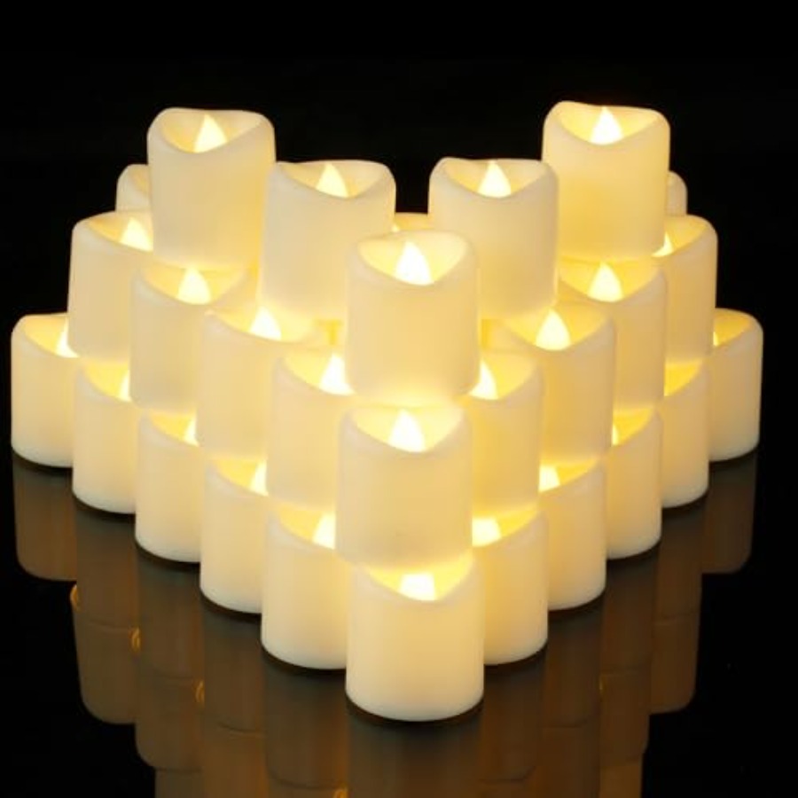 Candle X - Świeczki LED, bezpłomieniowe lampki tealight, baterie