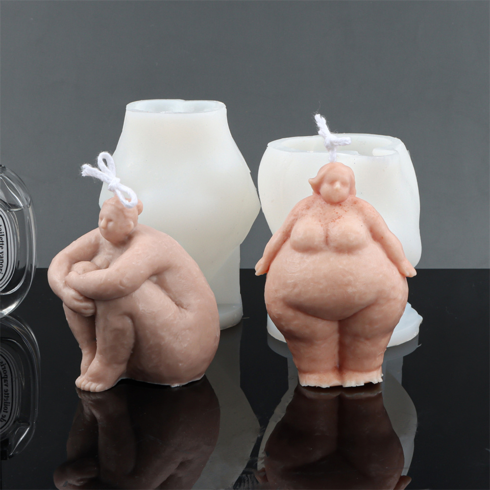 Candle Making Fat - Nowy Design Artystyczny Gruby Kobieta Ciało