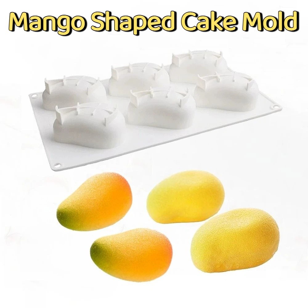 Candle Making Equipment - Forma do ciasta w kształcie mango