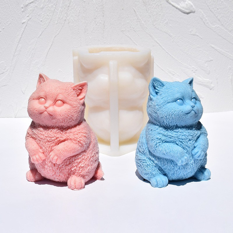 Forma silikonowa 3D na świecę  – Candle Making Fat recenzja i cena