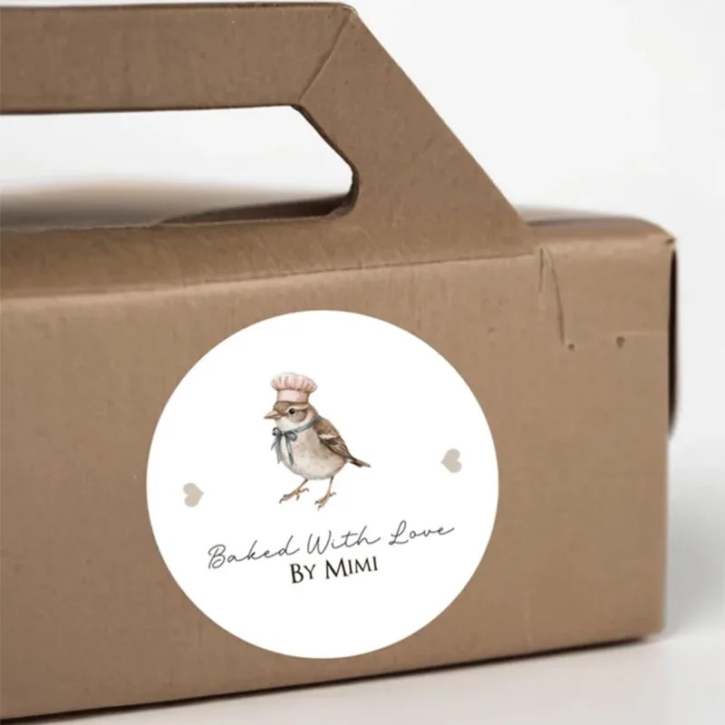 Niestandardowe okrągłe naklejk – Label Sticker Round recenzja i cena