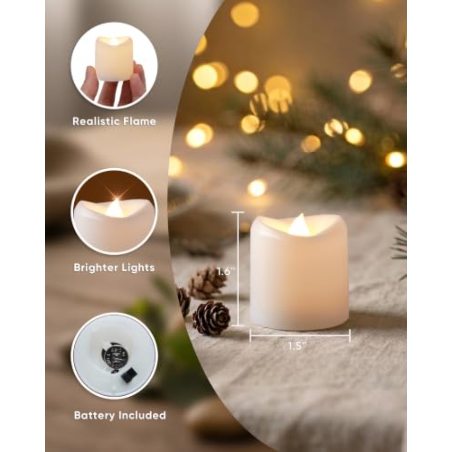 Świeczki LED, bezpłomieniowe l – Candle X recenzja i cena