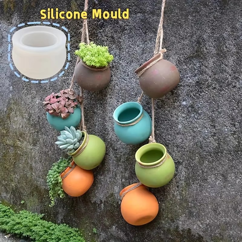 Silikonowe formy do doniczek,  – Candle Making Equipment recenzja i cena