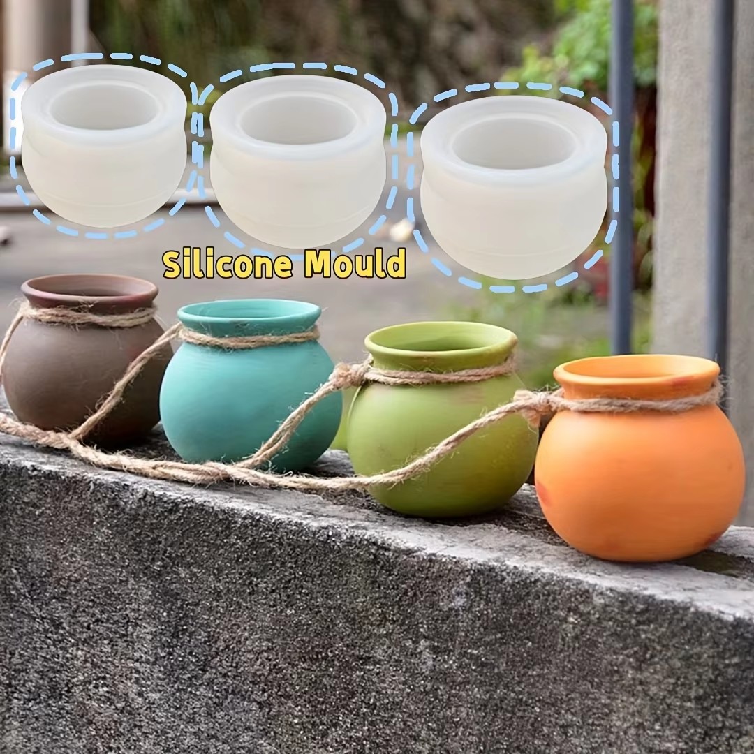 Silikonowe formy do doniczek,  – Candle Making Equipment recenzja i cena