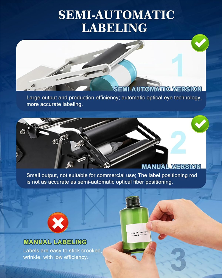 HAIZHOU MT-50 Półautomatyczna  – Label Sticker Round recenzja i cena