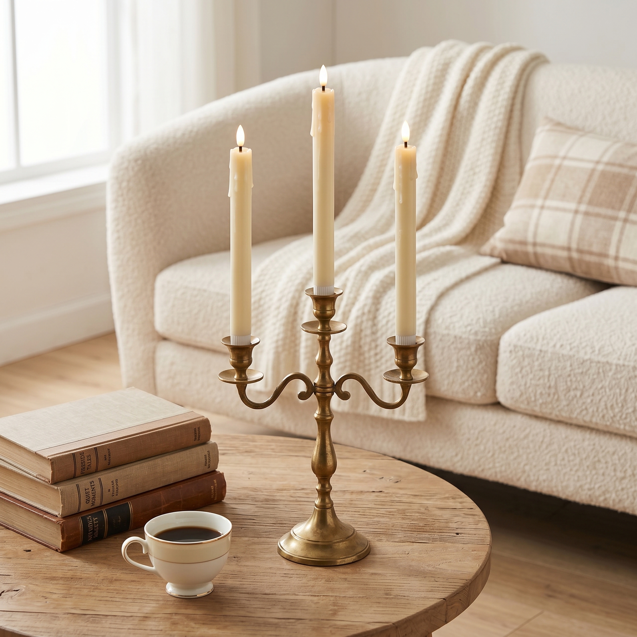 Bezpłomieniowe, ecru świece st – Candle X recenzja i cena