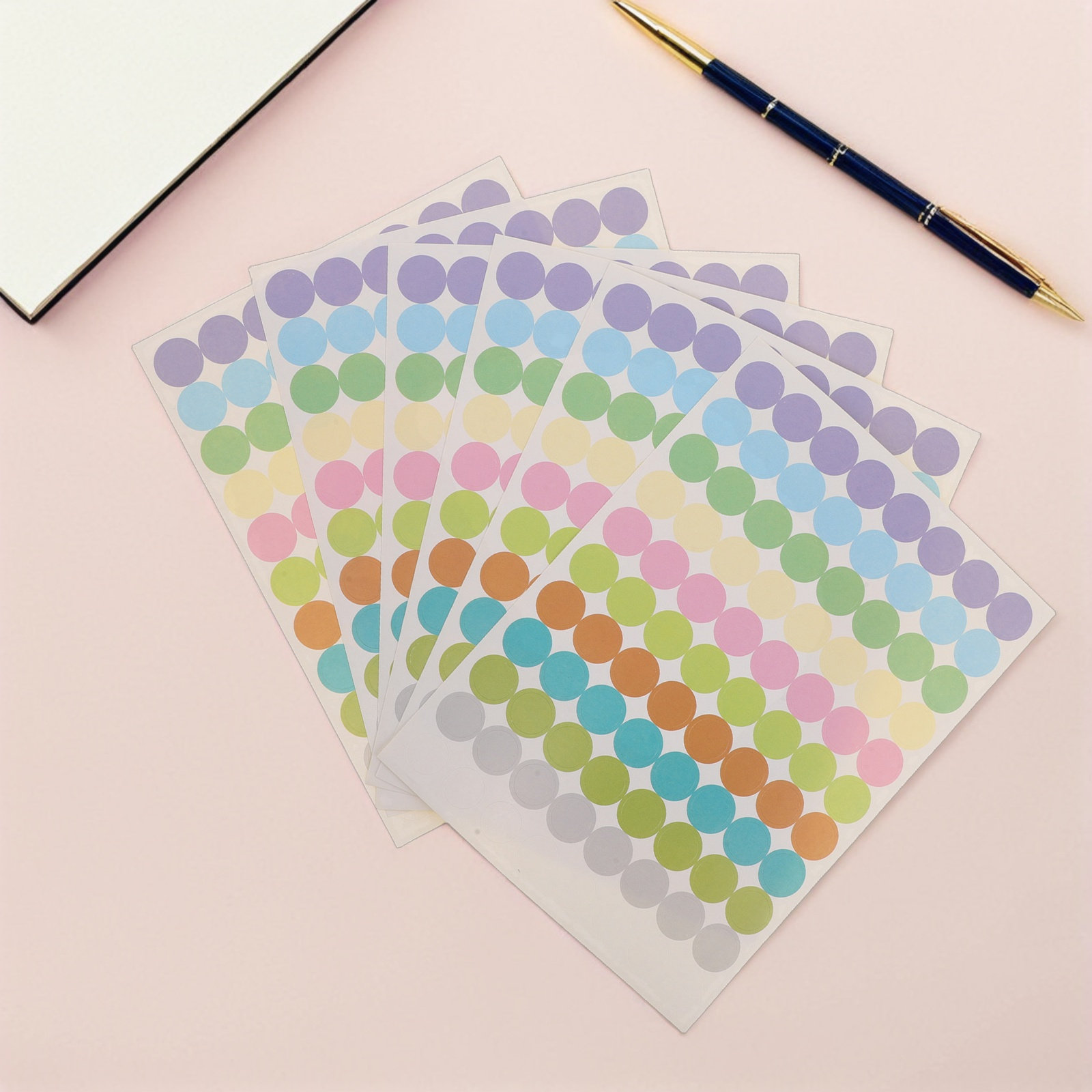 20 arkuszy małych okrągłych et – Label Sticker Round recenzja i cena