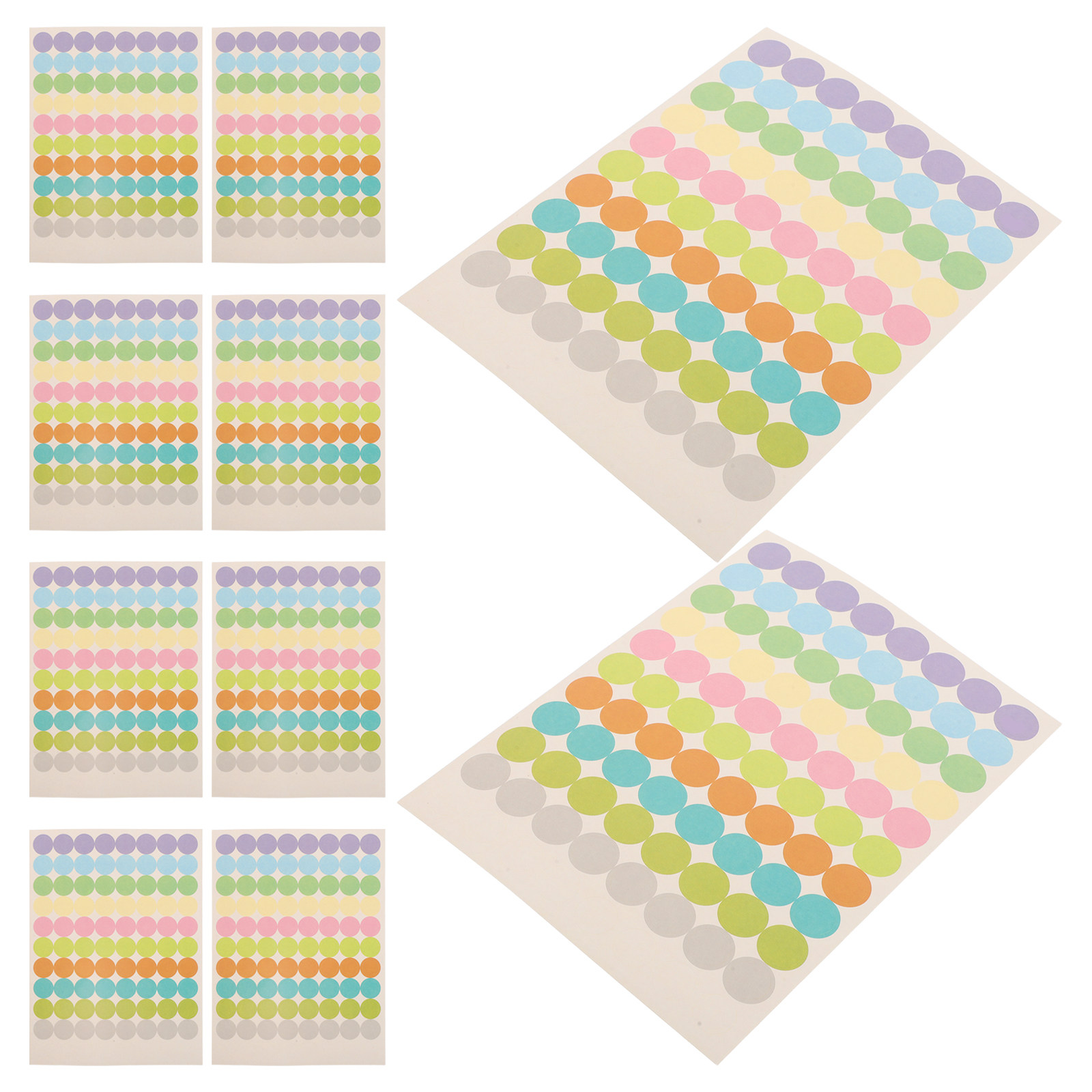 20 arkuszy małych okrągłych et – Label Sticker Round recenzja i cena