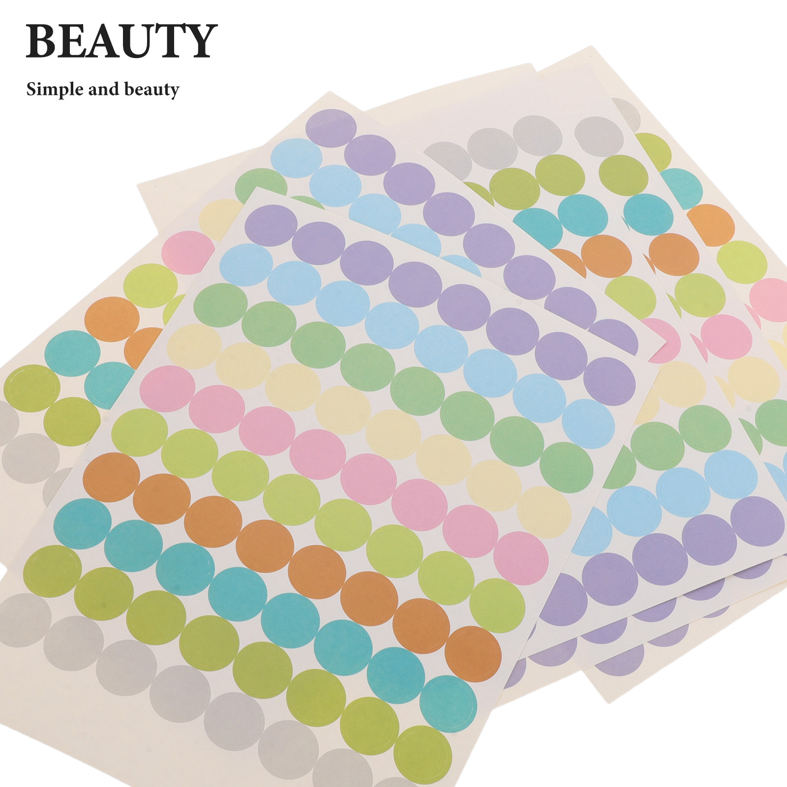 20 arkuszy małych okrągłych et – Label Sticker Round recenzja i cena