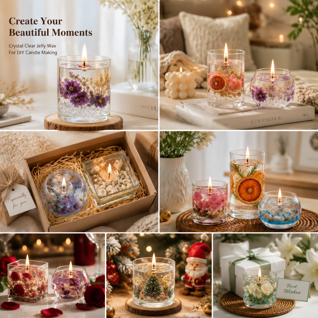 50/100/200/500g Wosk Żelowy do – Candle Making Equipment recenzja i cena