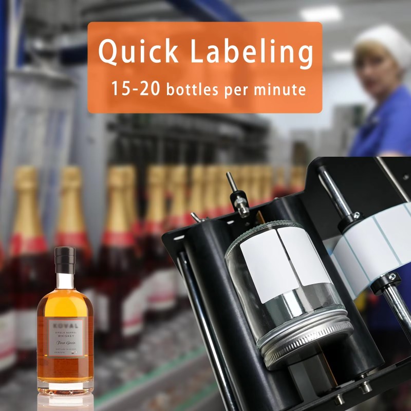 Ręczna okleiniarka do okrągłyc – Label Sticker Round recenzja i cena
