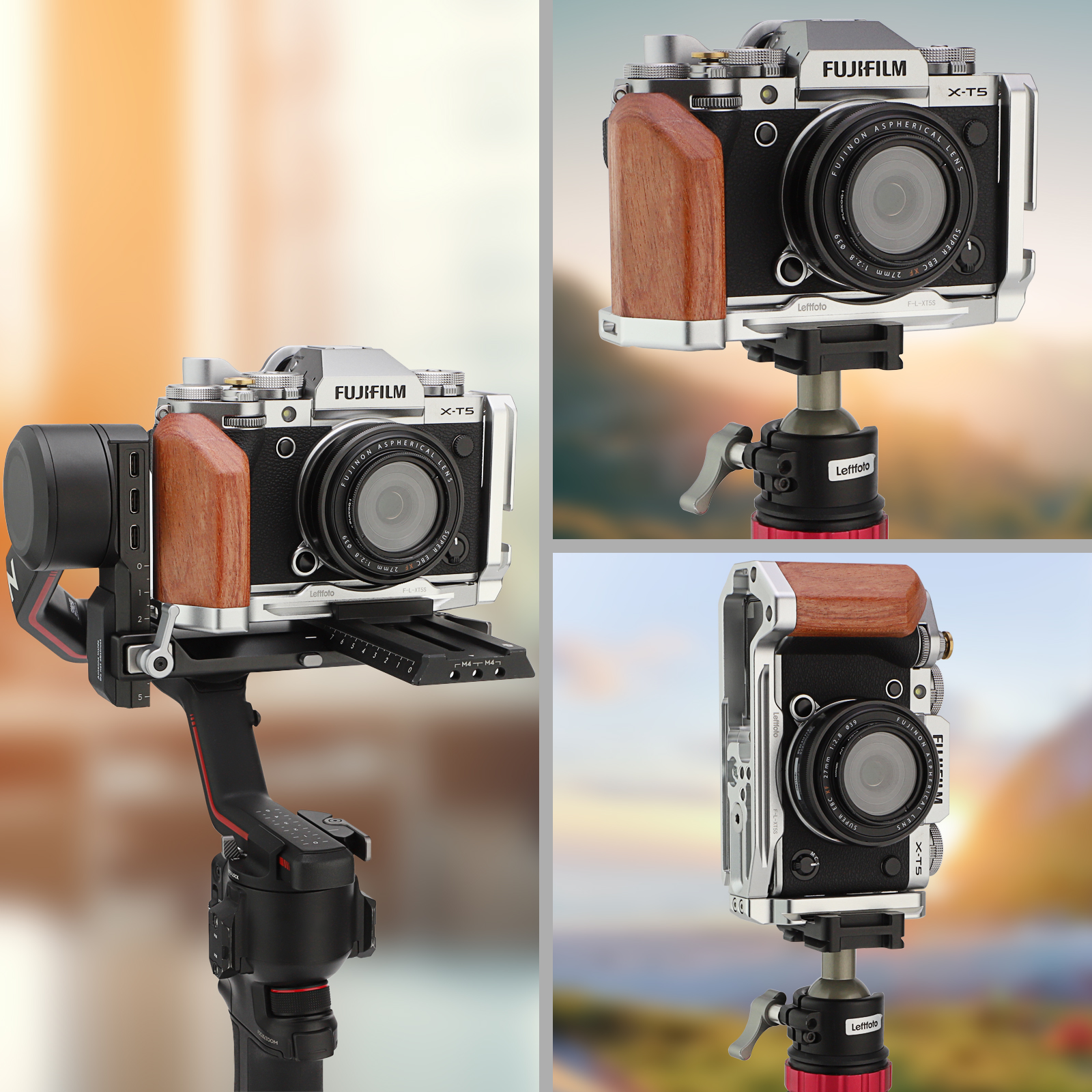 LEFTFOTO X-T5 Retro uchwyt w k – Candle X recenzja i cena