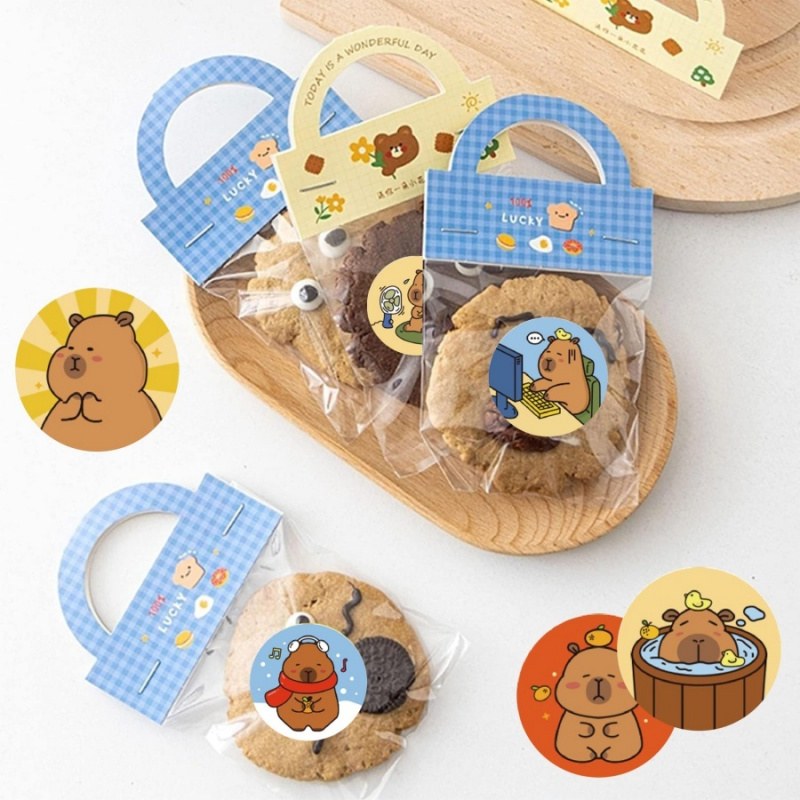500 sztuk/paczka naklejki kapi – Label Sticker Round recenzja i cena